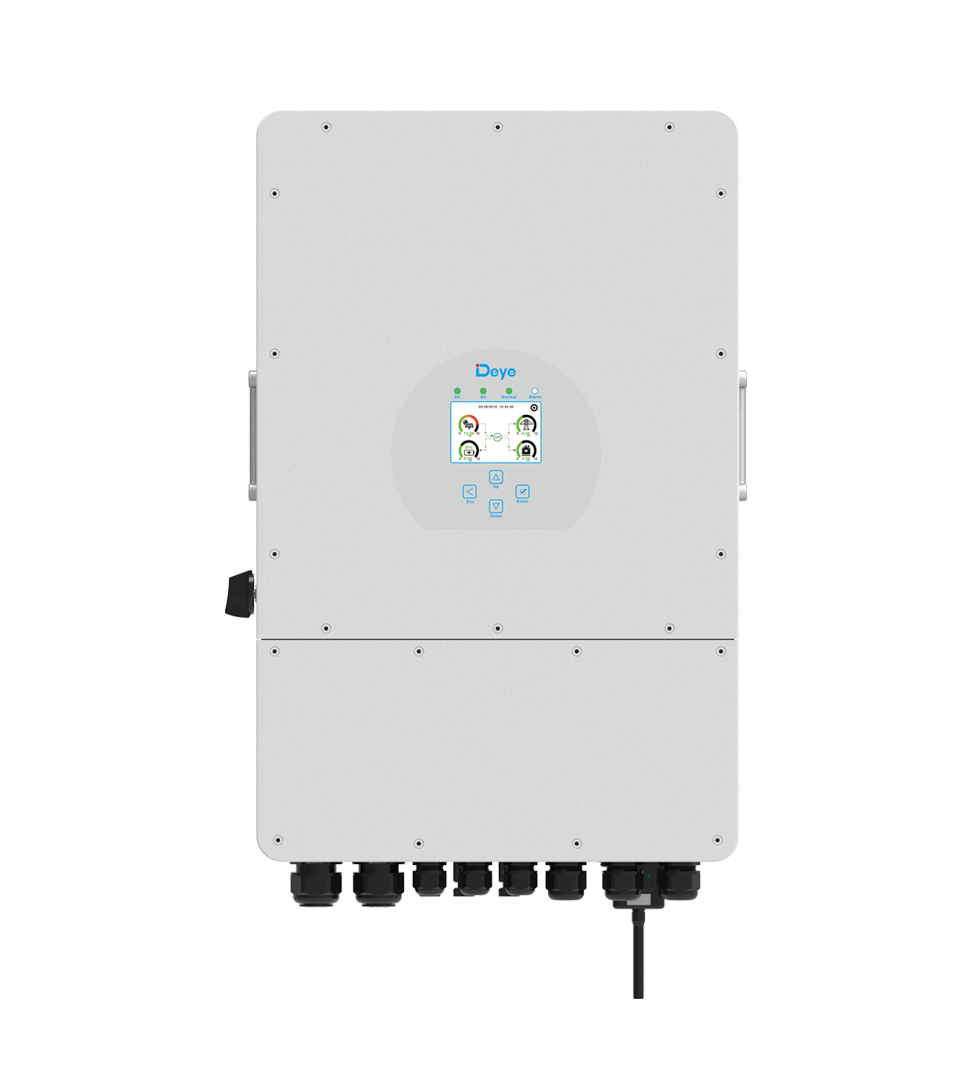 Deye SUN-6K-SG04LP3-EU 48 V Hybridwechselrichter Dreiphasig für Niederspannungsbatterie 2 MPPT